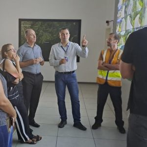Representantes do CEMADEN visitam Concessionária Tamoios