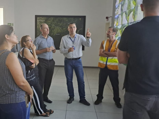 Representantes do CEMADEN visitam Concessionária Tamoios