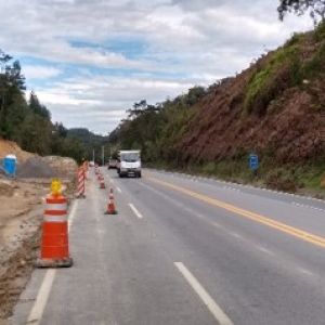 Detonação de rochas no km 64 da Rodovia dos Tamoios, em Caraguatatuba, foi cancelada