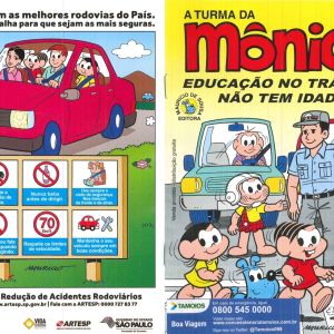 Concessionária Tamoios distribui gibis da Turma da Mônica no Dia das Crianças