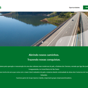 Concessionária Tamoios lança nova página ‘Trabalhe Conosco’ para facilitar processo de candidatura