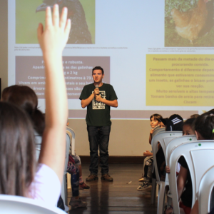 Tamoios realiza mais uma etapa do Projeto Tamoios & Univap de Educação Ambiental em escolas de Paraibuna