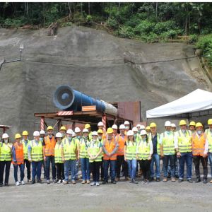 Equipes da Secretaria de Gestão Habitacional e Obras de São José dos Campos visitam as obras de Duplicação do Trecho de Serra