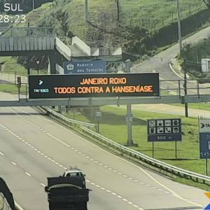 Concessionária Tamoios e ARTESP apoiam campanha Janeiro Roxo